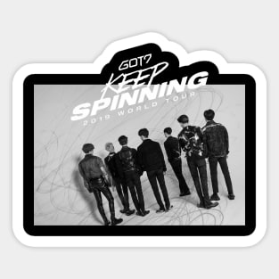 GOT7 KEEP SPINNING 2020         #onsalenow Sticker